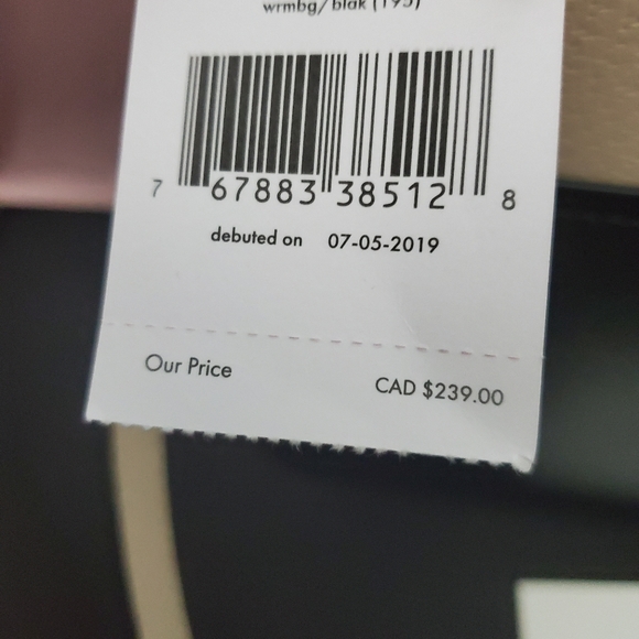 KATE SPADE | Jeanne Crossbody Beige/Black $239SRP - Picture 3 of 8